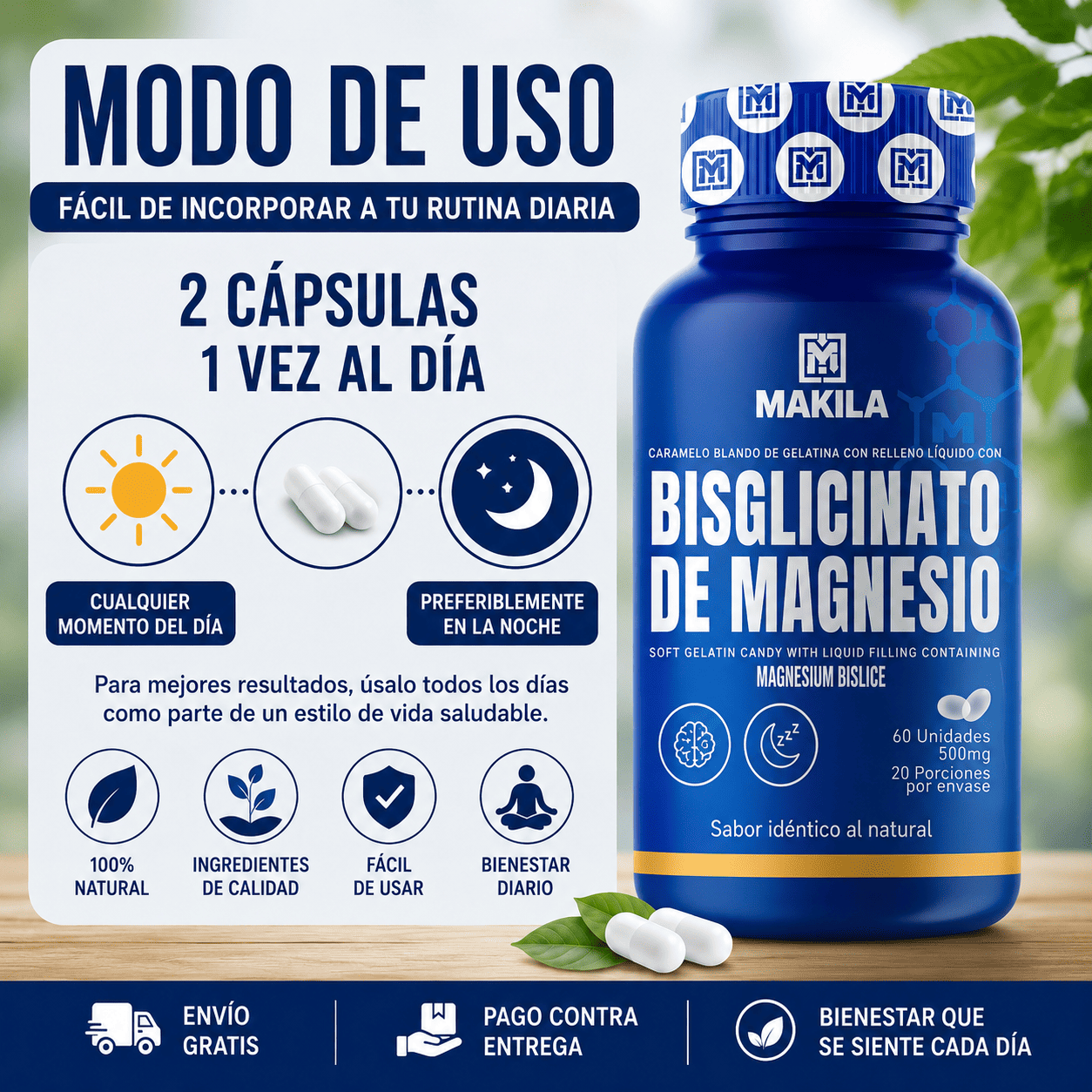 Bisglicinato de Magnesio Quelado