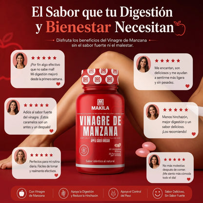 Vinagre de Manzana en Cápsulas Blandas