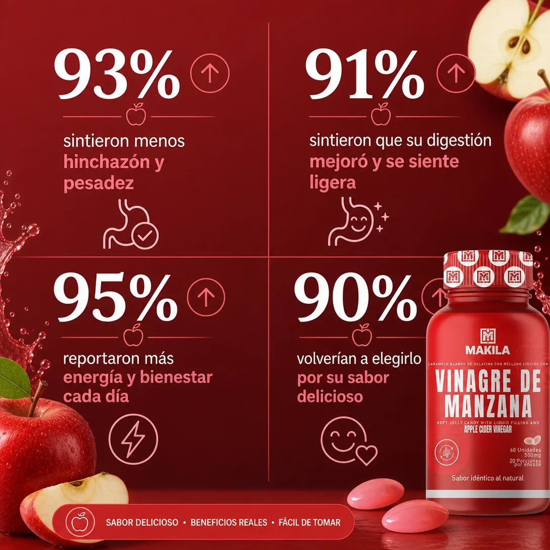 Vinagre de Manzana en Cápsulas Blandas