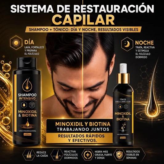 Tratamiento Capilar de Triple Acción: Biotina y Niacinamida