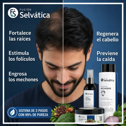 Recuperación Capilar - Tónico con botánica para Crecimiento de Cabello y Barba