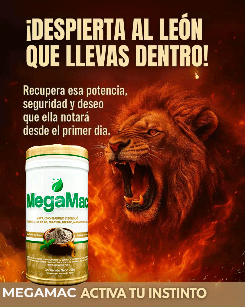 Megamac - Suplemento Natural Energizante y Vitalidad