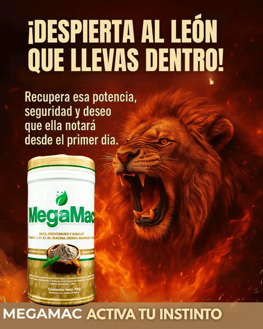 Megamac - Suplemento Natural Energizante y Vitalidad
